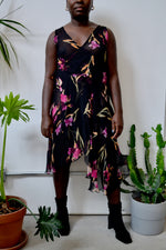 Iris Flutter Wrap Dress