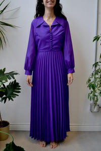 70s Royal Purple Maxi