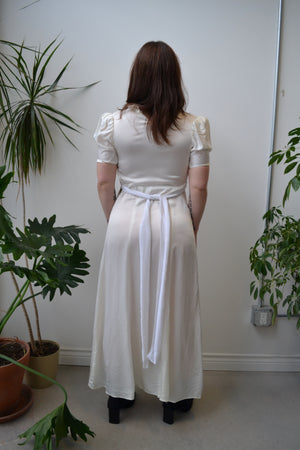 Forties Ivory Wedding Dress