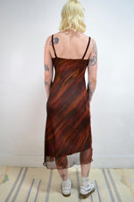 Aughts Rust Slip Dress