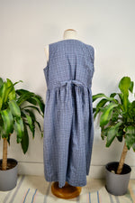 90s/00s Plus Size Plaid Jumper Dress