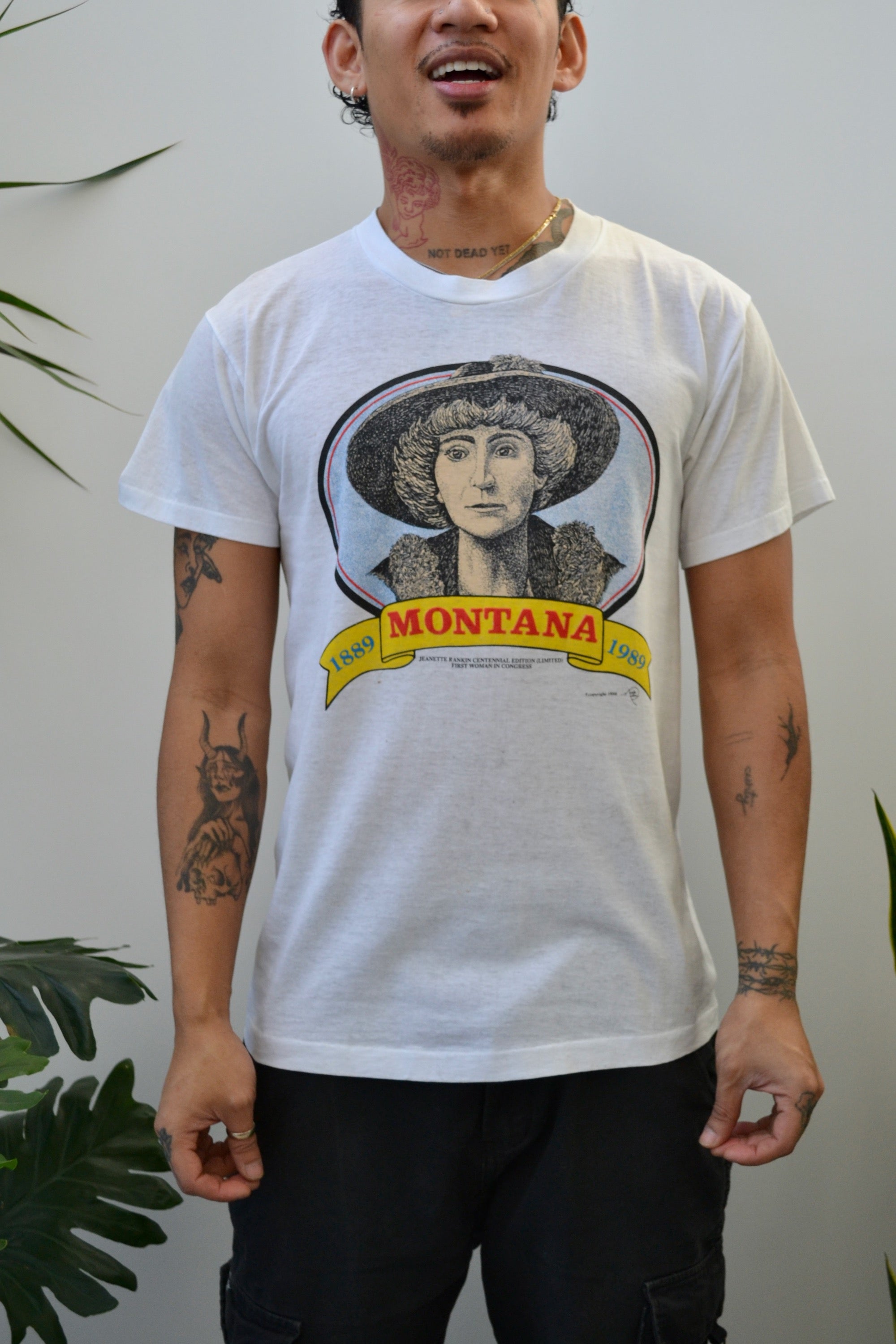 1988 Jeanette Rankin First Woman in Congress Tee