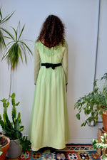 Lime Chiffon Gown