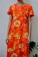 Fire Floral Dress