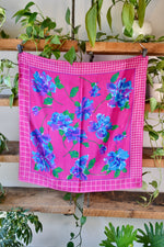 Liz Claiborne Hot Pink Silk Scarf