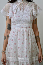 Romantic Floral Prairie Dress