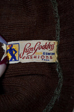 Fifties Sun Goddess Knit Playsuit