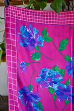 Liz Claiborne Hot Pink Silk Scarf