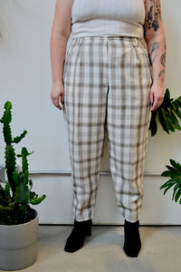 Nineties Plaid Trousers