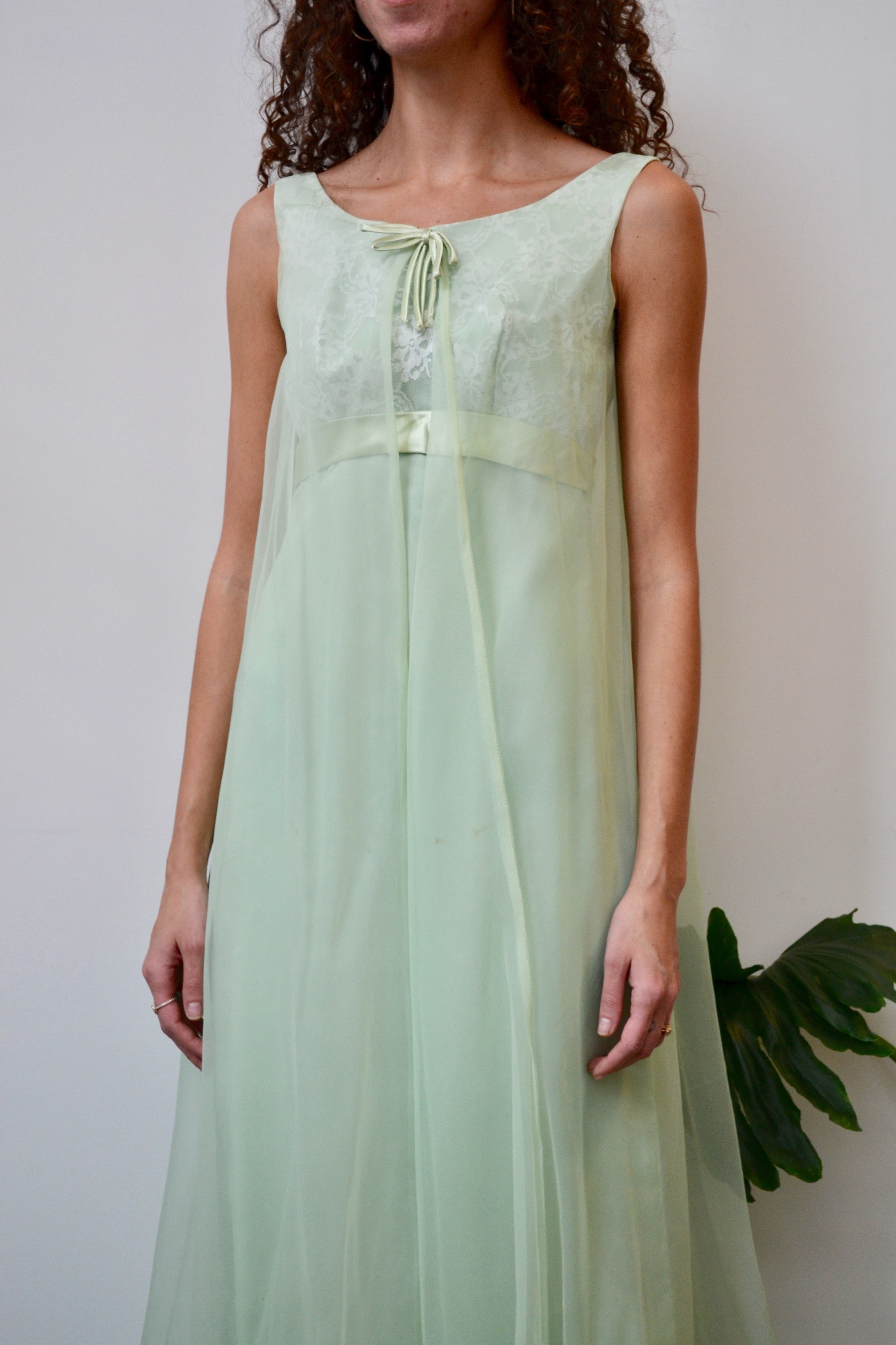 Honeydew Cape Dress