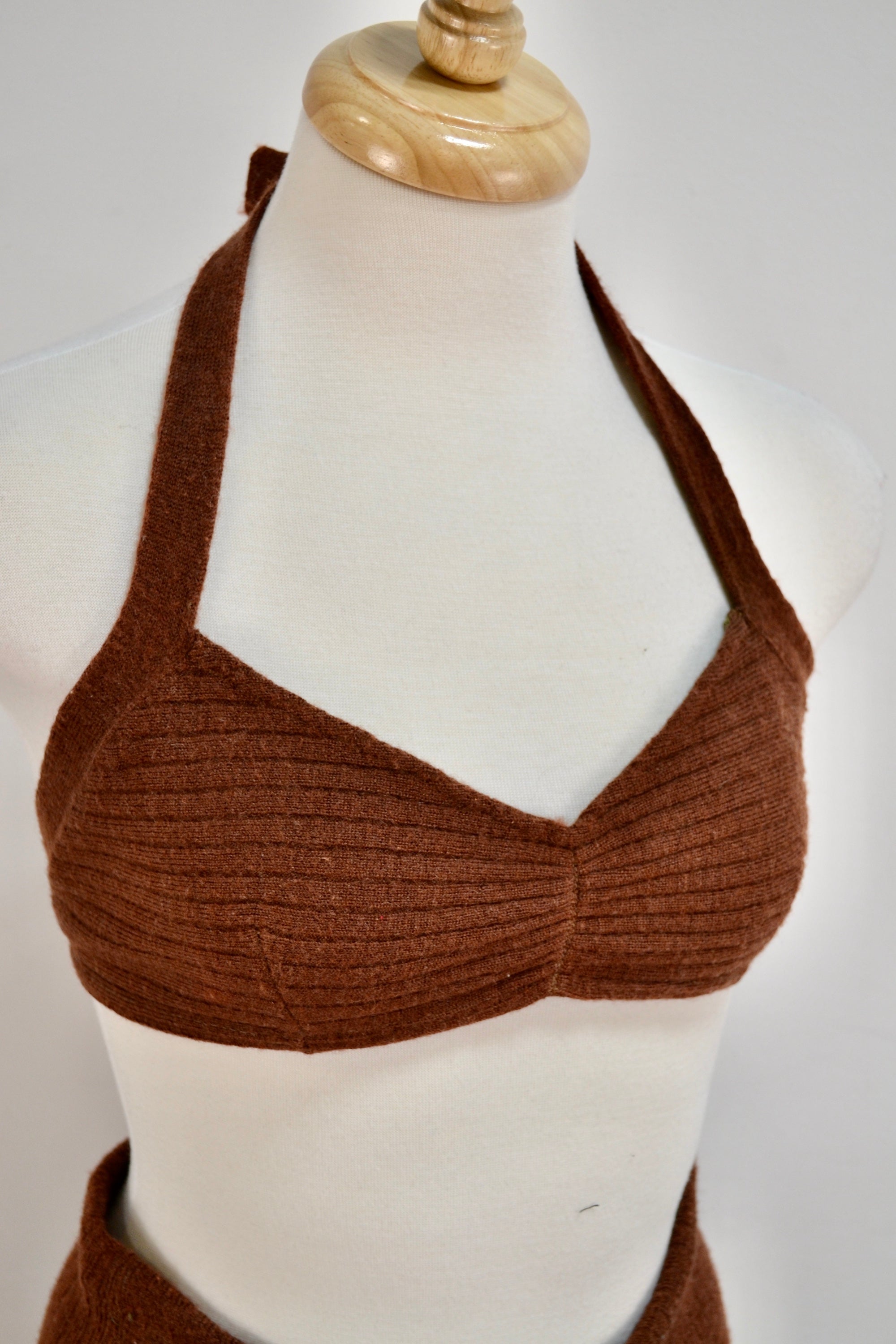 Fifties Sun Goddess Knit Playsuit