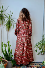 Seventies Floral Gown