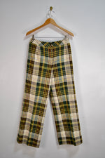 Seventies Plaid Trousers
