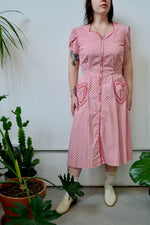 Fifties Heart House Dress