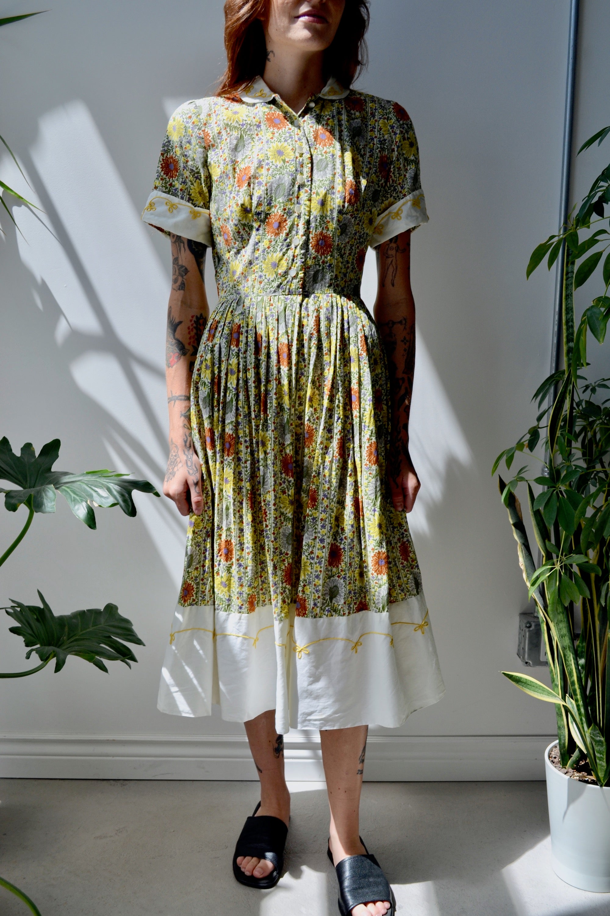 Cotton Garden Party Dress