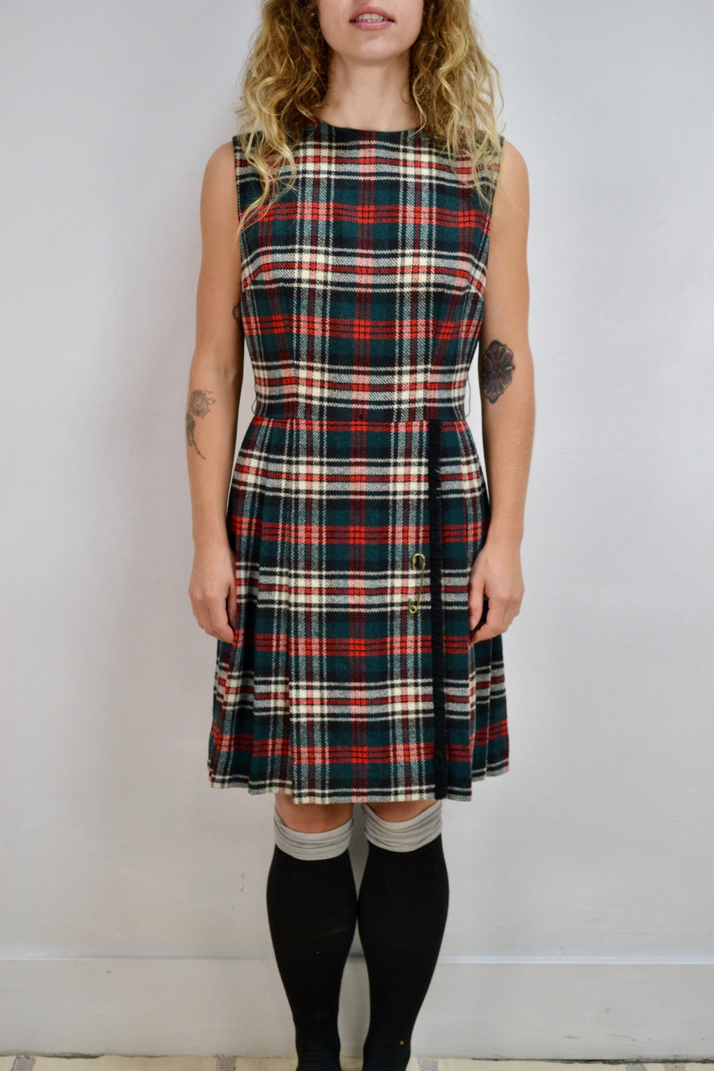 Vintage Tartan Dress