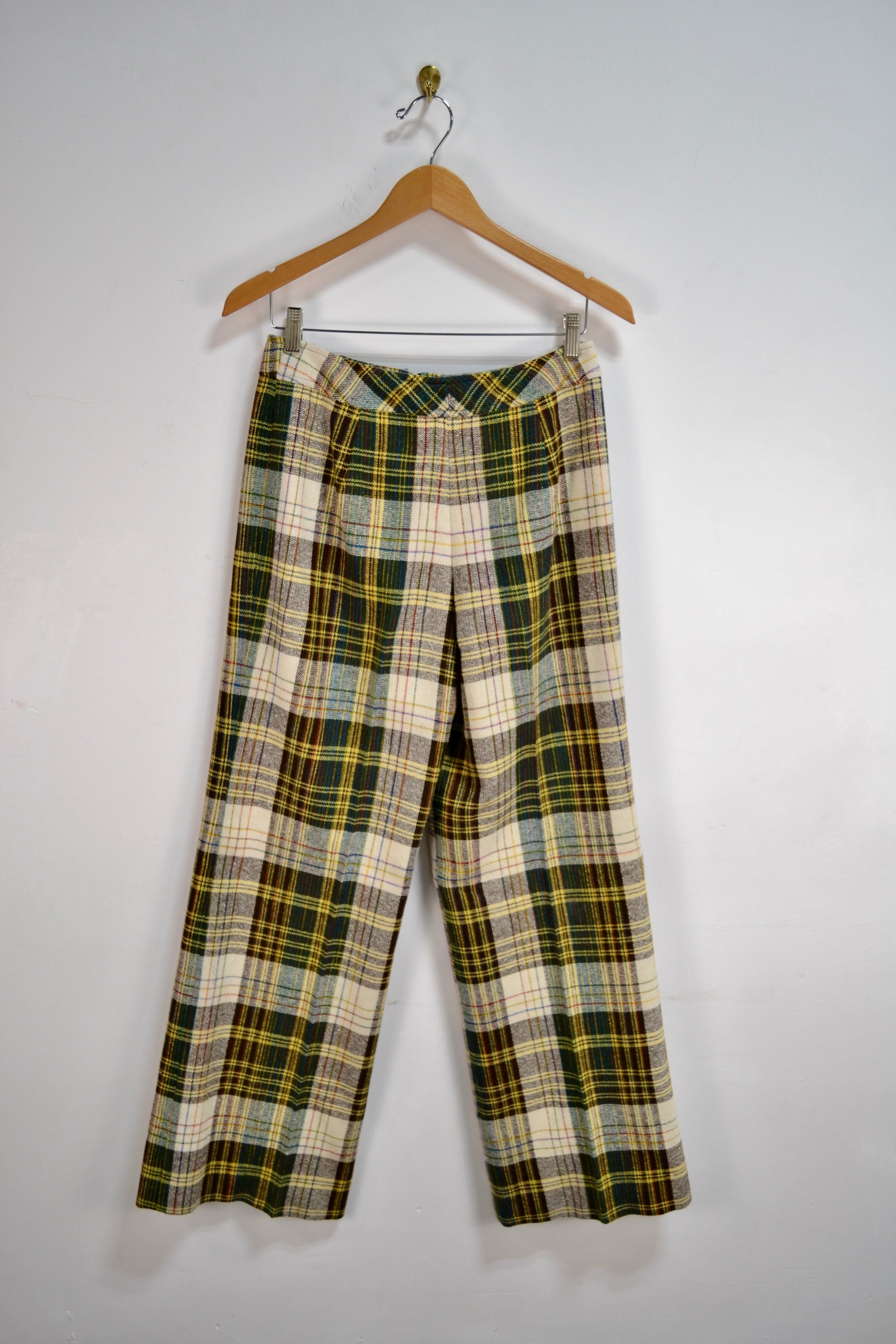 Seventies Plaid Trousers
