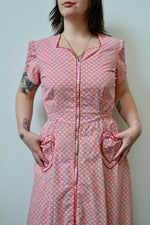 Fifties Heart House Dress