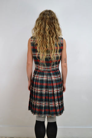 Vintage Tartan Dress