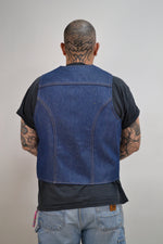 Dark Wash Wrangler Denim Vest