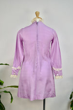 Femme Austin Powers Lilac Mini Dress