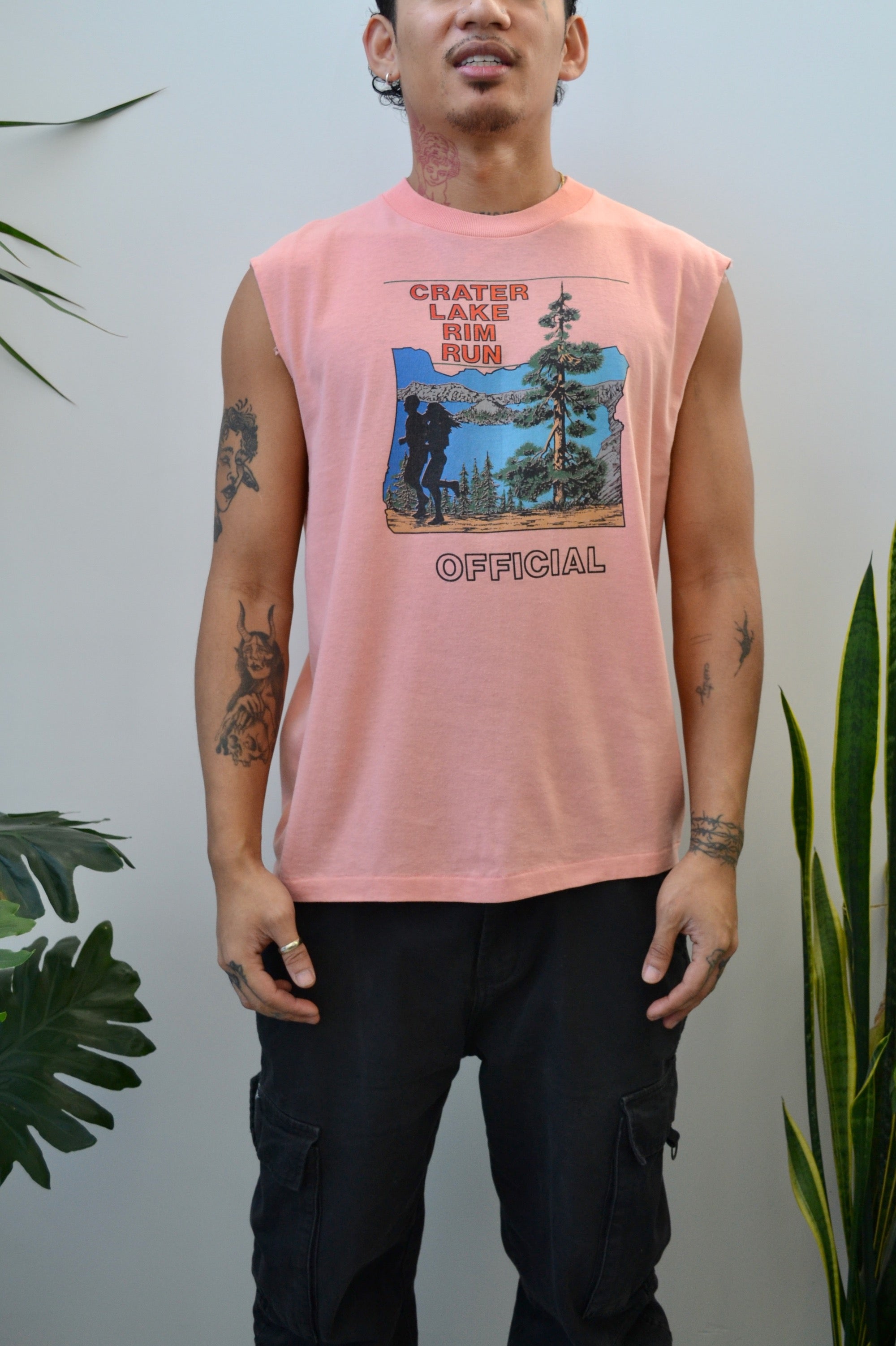 Crater Lake Muscle Tee