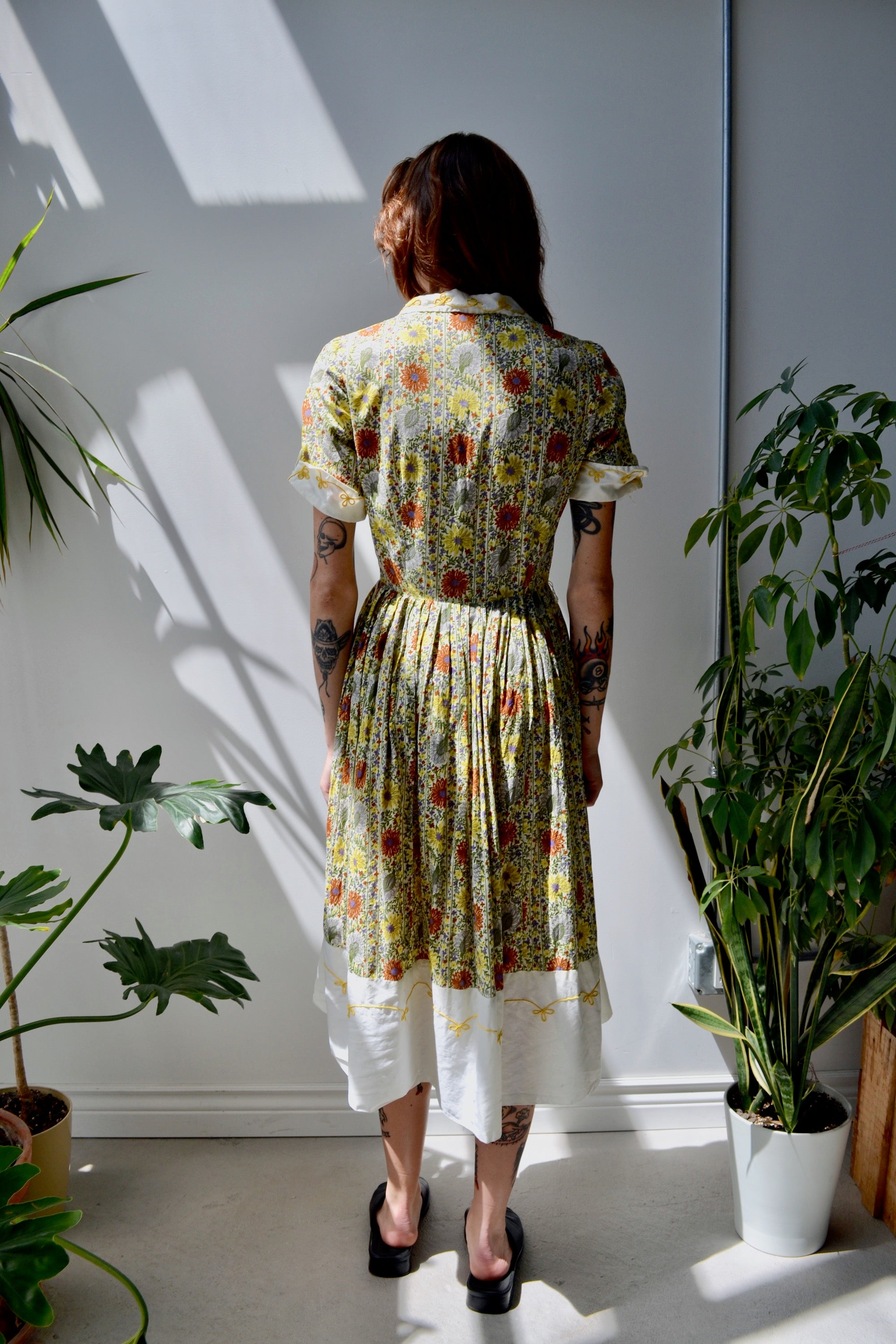 Cotton Garden Party Dress