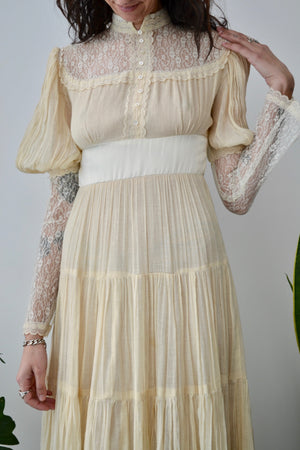 Gorgeous Seventies Gunne Sax Gown