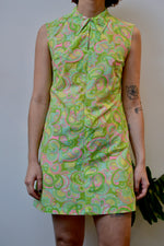 Lime Paisley Mini