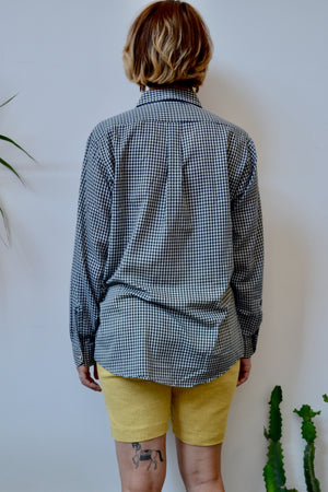 Seventies Lee Gingham Button Up