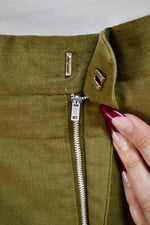 Vintage Olive Green Trousers
