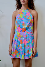 Flower Power Halter Dress