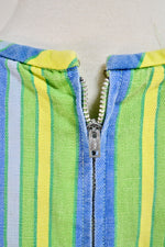 Vintage Sears Striped Cotton Shift Dress