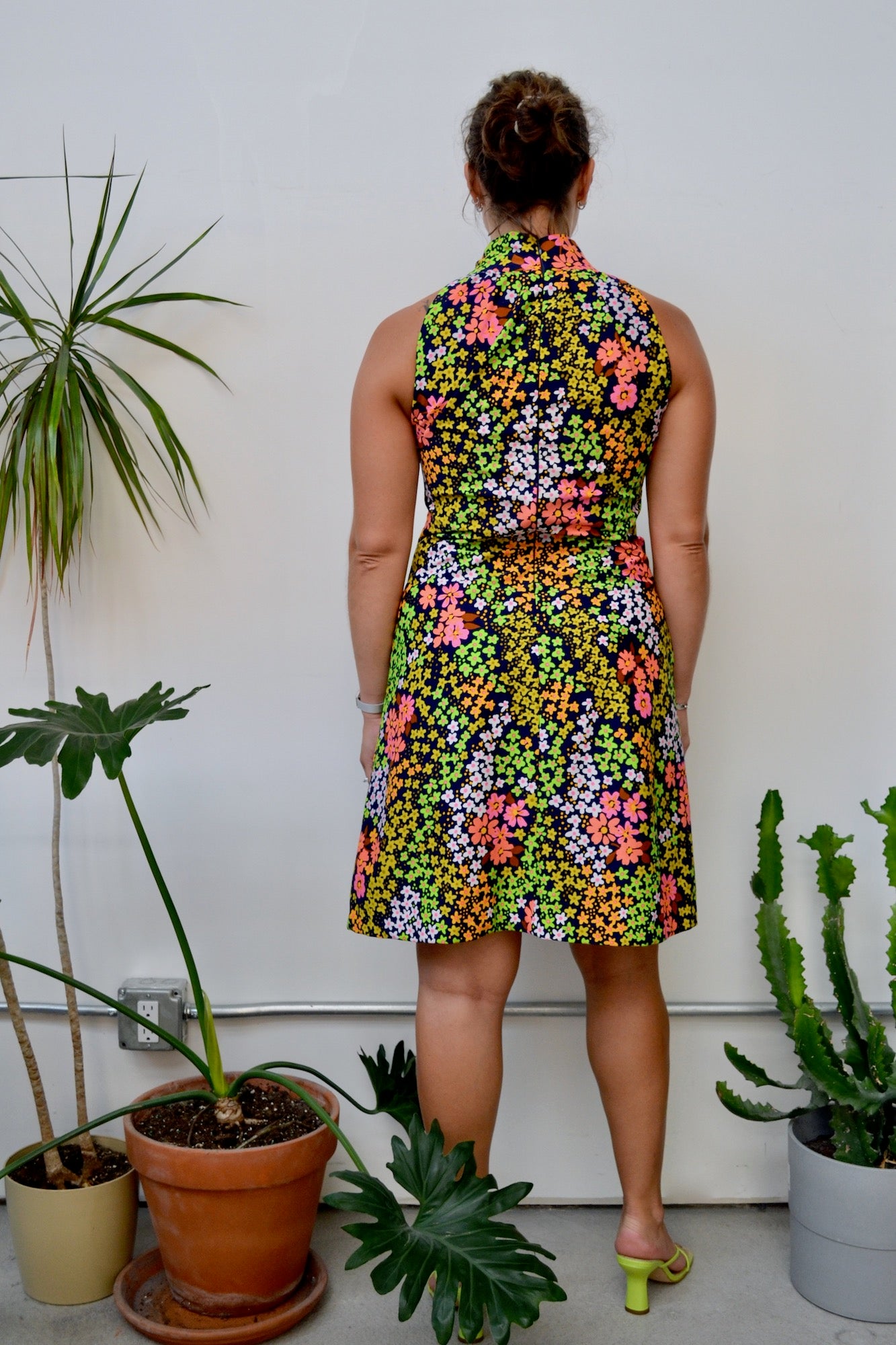 Neon 2024 floral dress