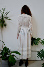 Antique Gauzy Cotton Tea Dress