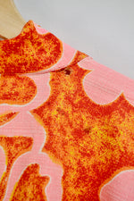 Vintage Hawaiian Barkcloth Robe