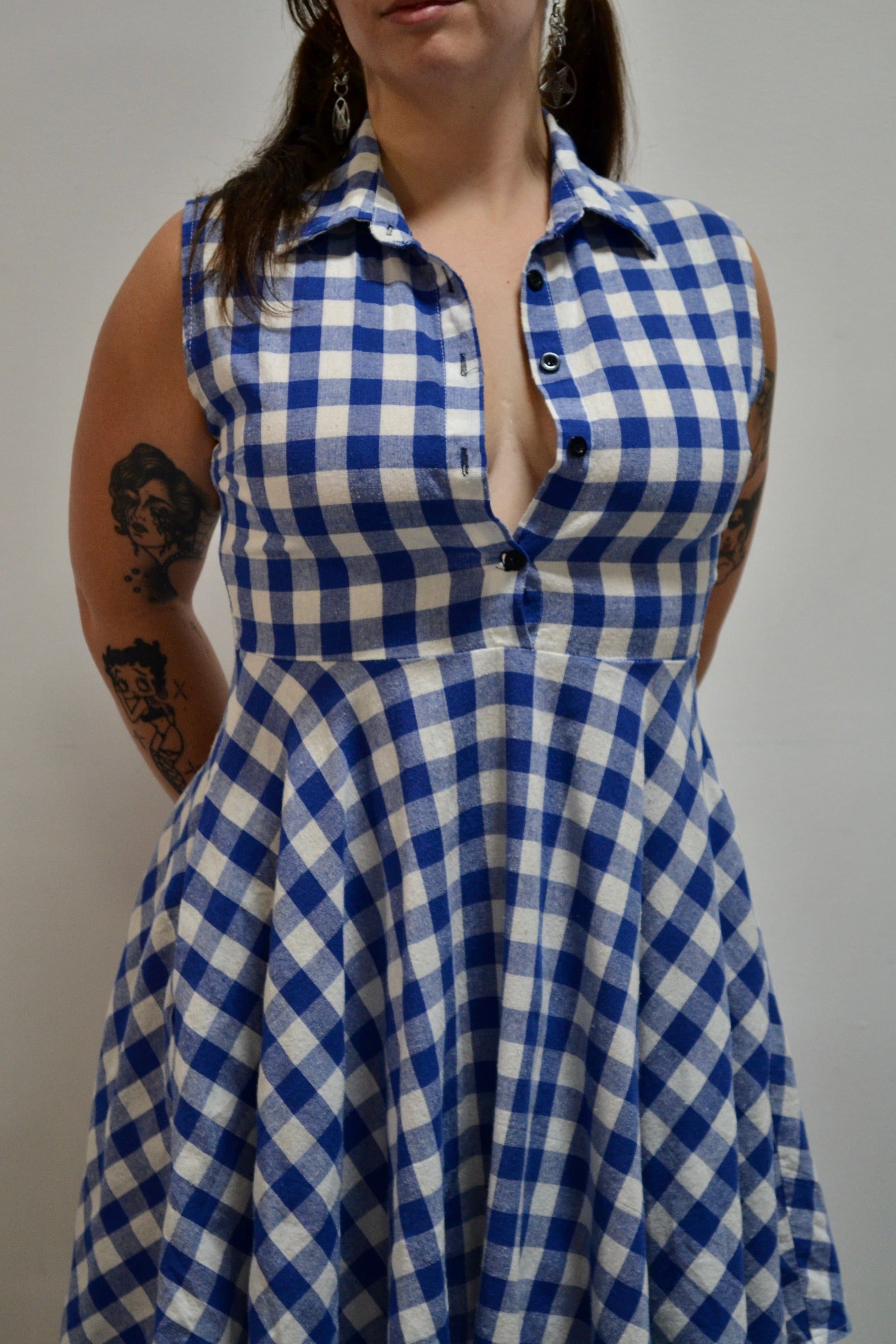 Gingham Picnic Dress