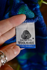 90s Coogi-Esque 3D Knit Cardi