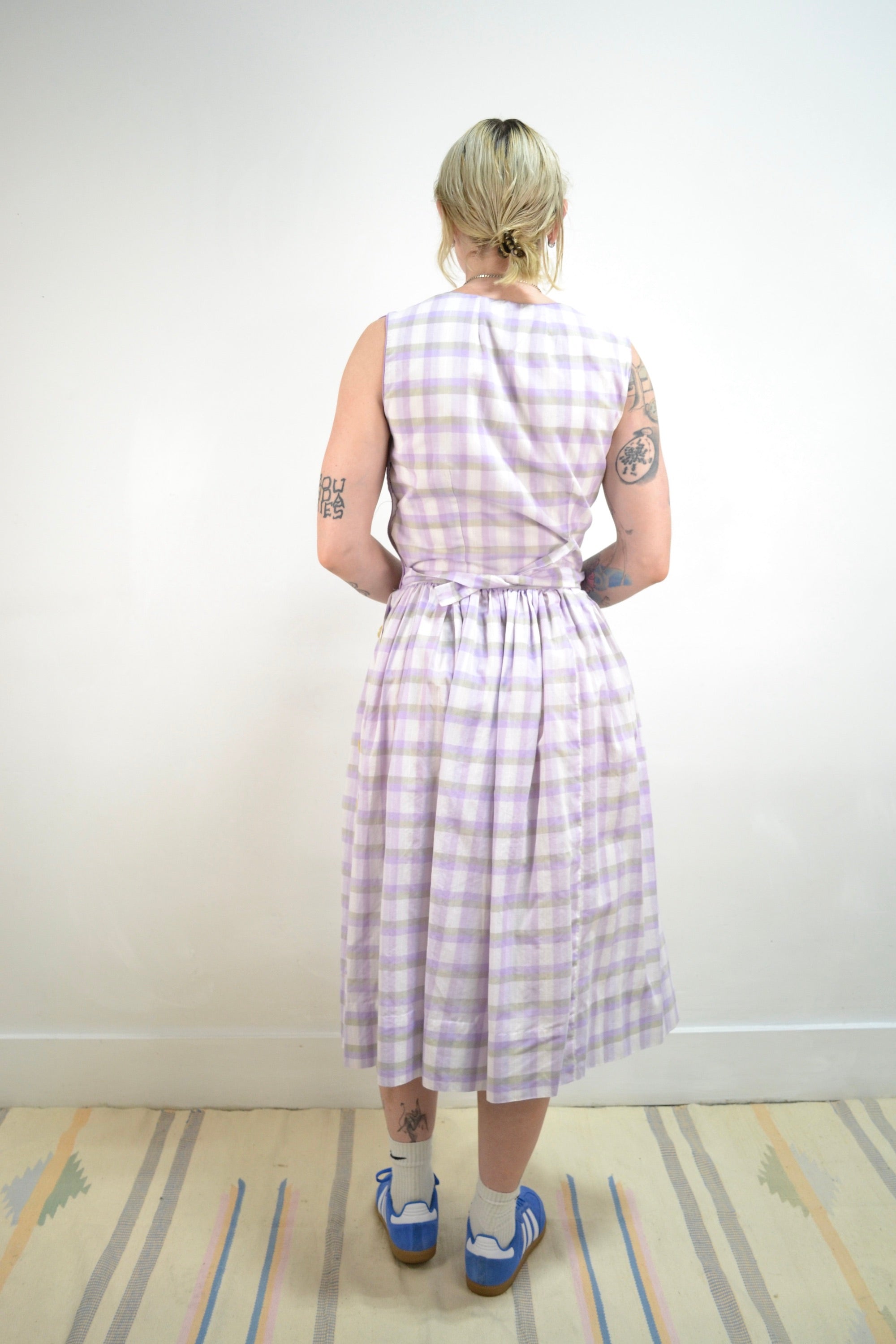 Plaid Lilac Day Dress