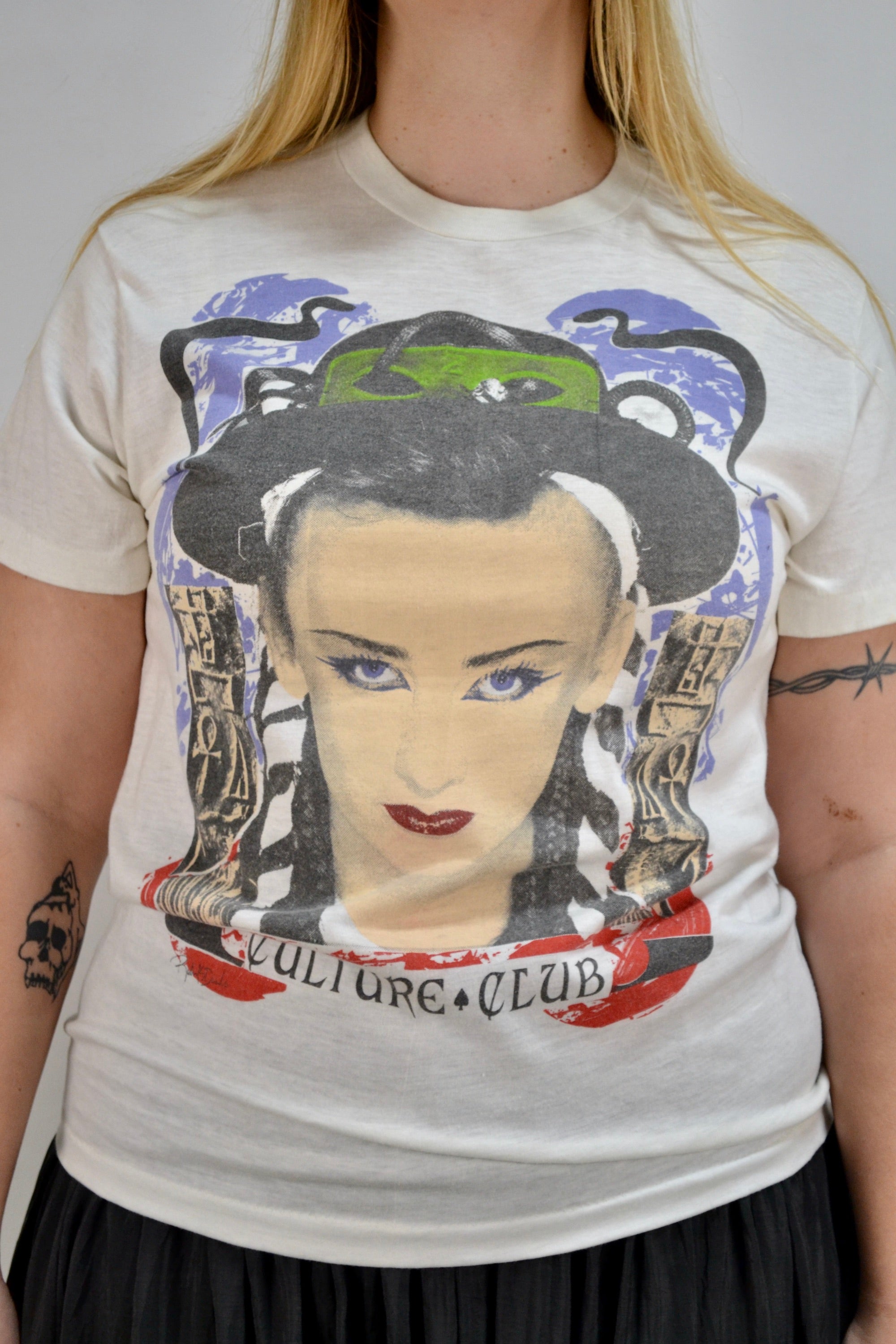 RARE 1984 Culture Club Boy George Tee