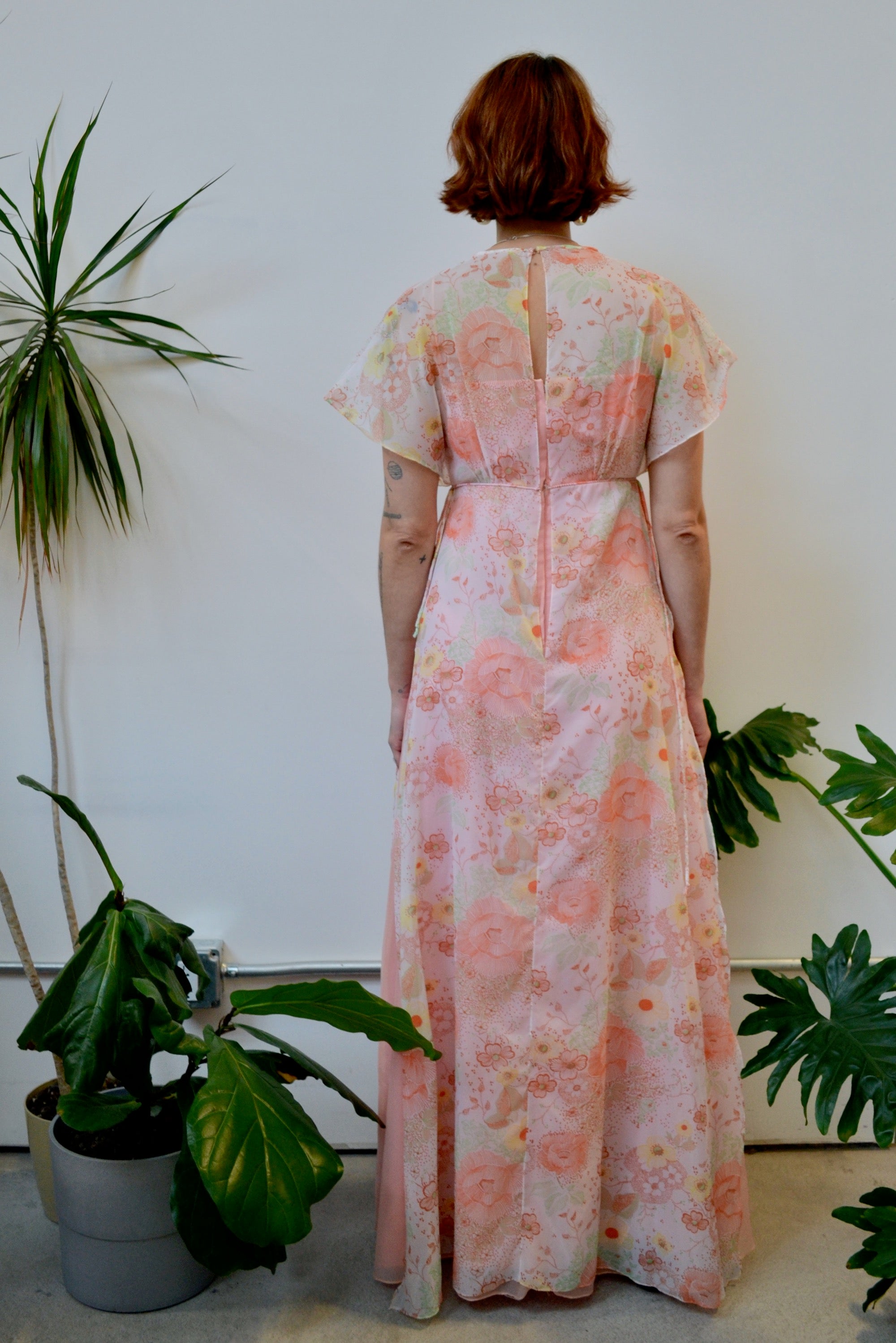 Pink Garden Tea Party Dress