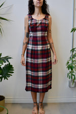 Adorable Plaid Wiggle Dress