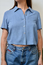 Cool Blues Blouse