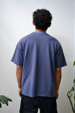 Waffle Knit Camel Pocket Tee