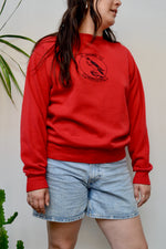 Tacron Eleven Red Crewneck