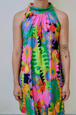 60s Psychedelic Garden Dress