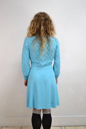 Robins Egg Knit Dress