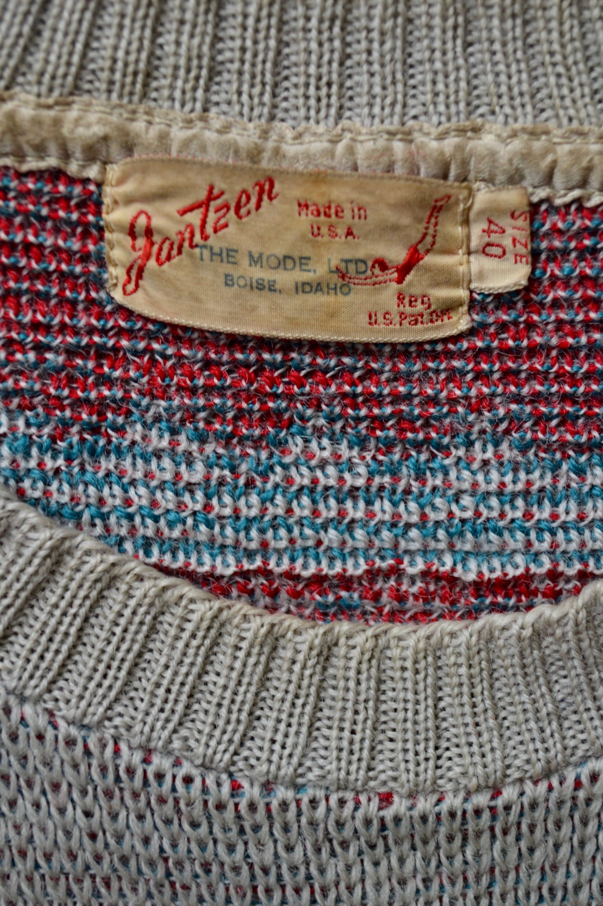 RARE 1940s Jantzen Zodiac Ski Sweater – Community Thrift and Vintage