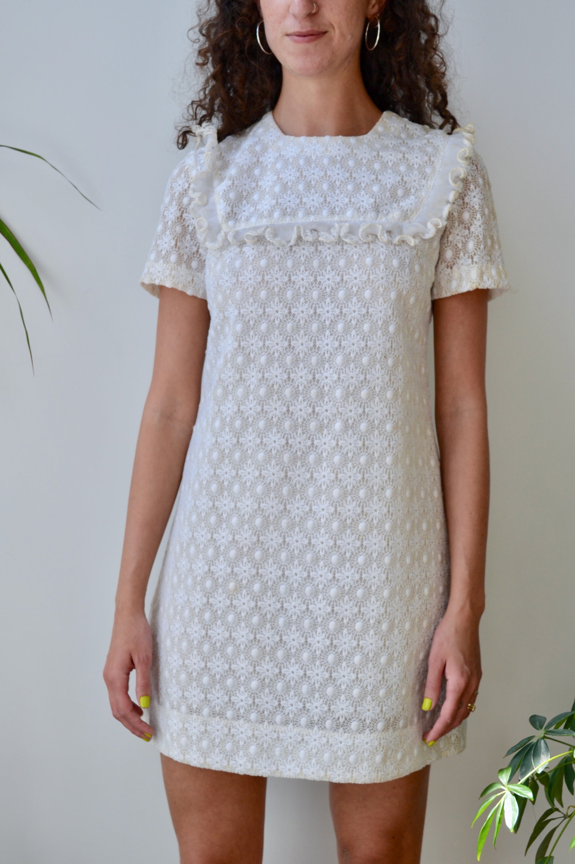 Sixties Lace Mini Dress