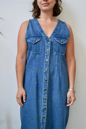 90s Denim Maxi